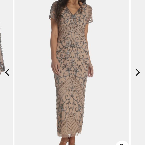 BRAND NEW WITH TAGS! Pissaro Nights Mother of the Bride Dress. - Picture 4 of 7